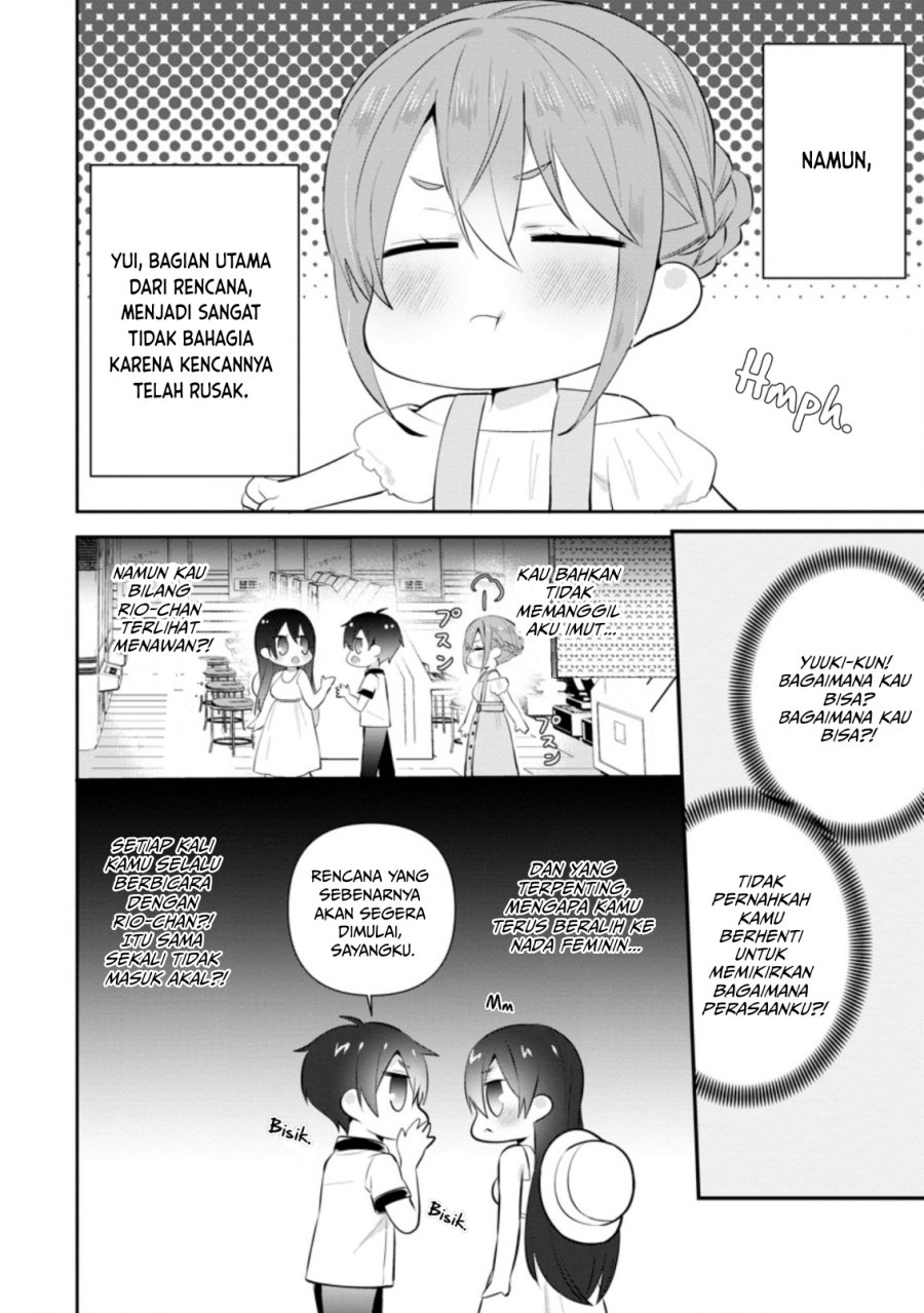The Cute Girl Sitting Next to Me Is Trying to Make Me Fall in Love With Her as a Way to Ridicule Me, but the Tables Were Turned on Her Before She Knew It Chapter 13 Gambar 10